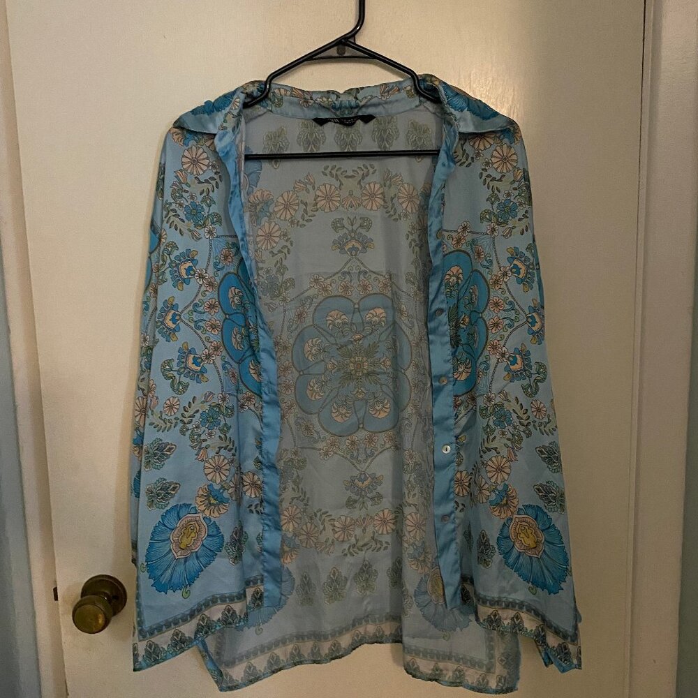 Zara Printed Blouse